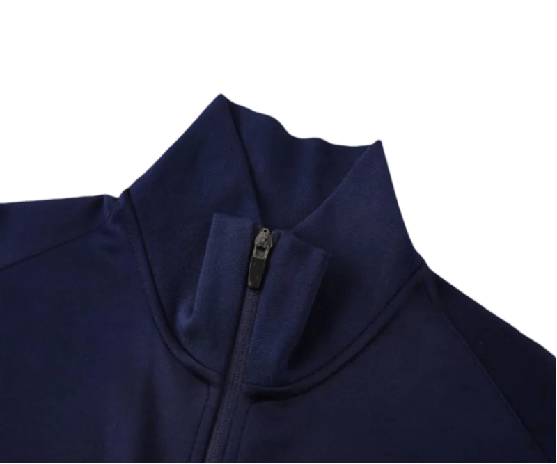 2024/2025 The Blues Blue Full Zipper Jacket + Long Pants