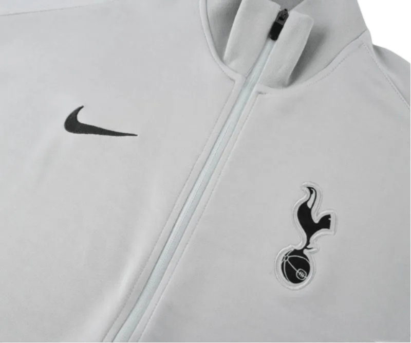2024/2025 The Lilywhites Hotspur Grey Full Zipper Jacket + Long Pants