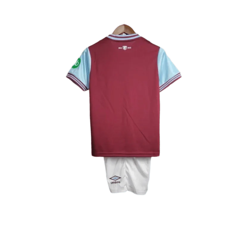2024/2025 West Ham Youth Jersey – Home Kids Kit