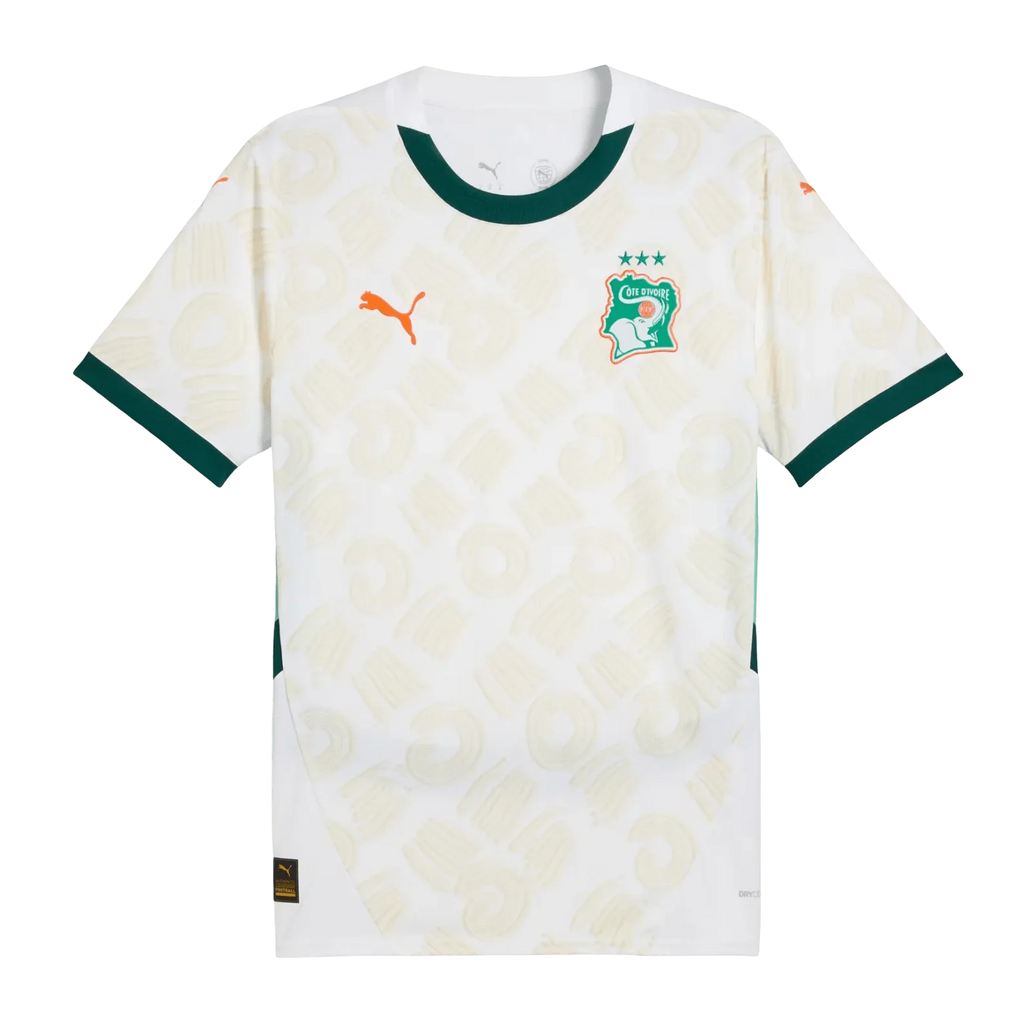 2025 AFCON Ivory Coast Soccer Jersey - Away Fan Version
