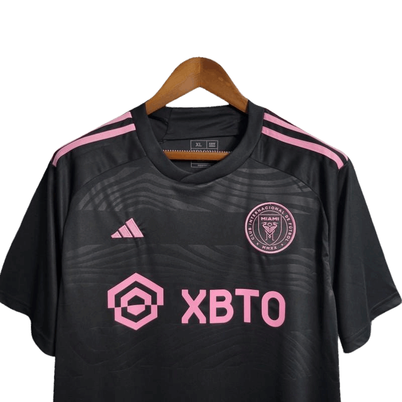 23-24 Inter Miami Away Black kit - Fan Version