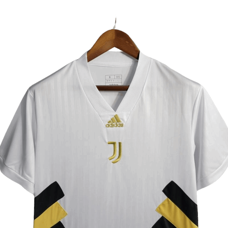 23-24 Juventus White Icon Embroidery Logo Special Edition kit - Fan version