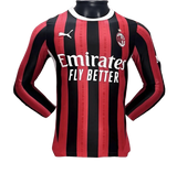 24/25 A.C Milan Long Sleeves Home kit - Goatkits Store