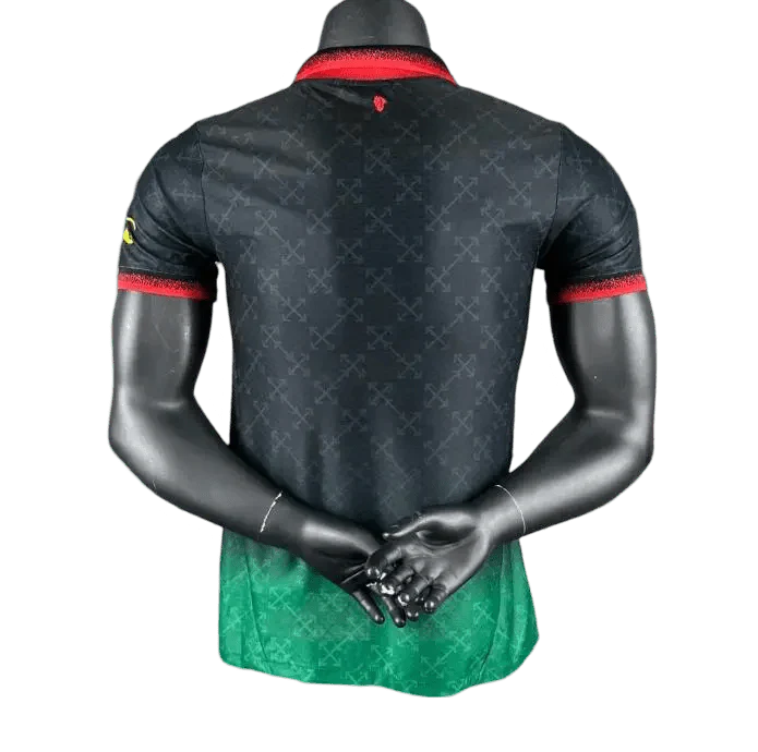 AC Milan Off White Jersey Black Green 2024 Limited