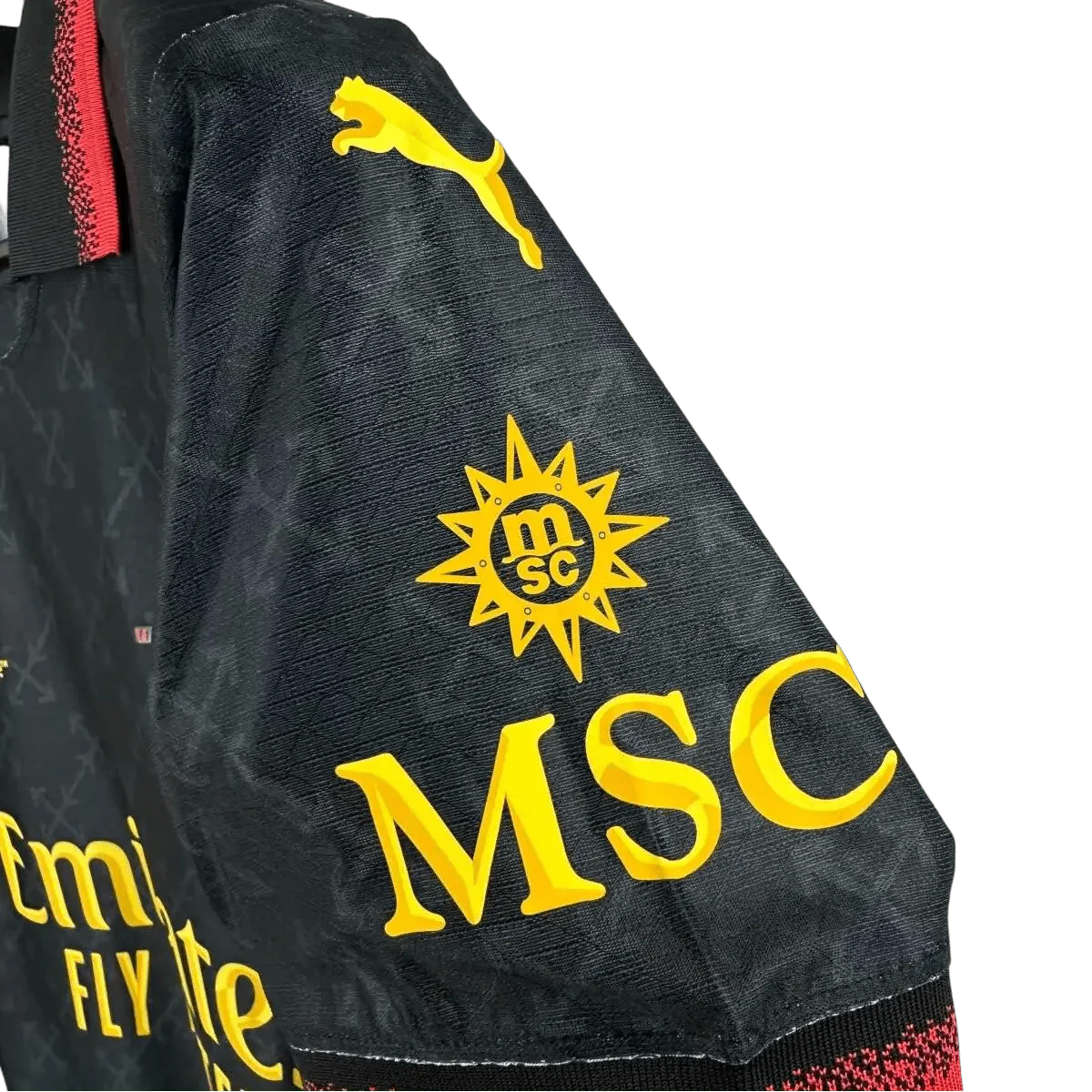 AC Milan Off White Jersey Black Green 2024 Limited