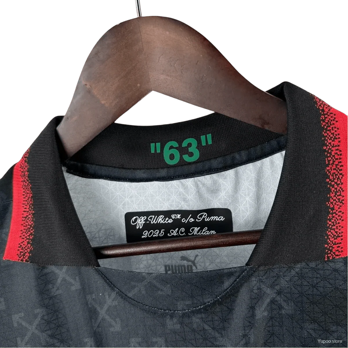 AC Milan Off White Jersey Black Green 2024 Limited