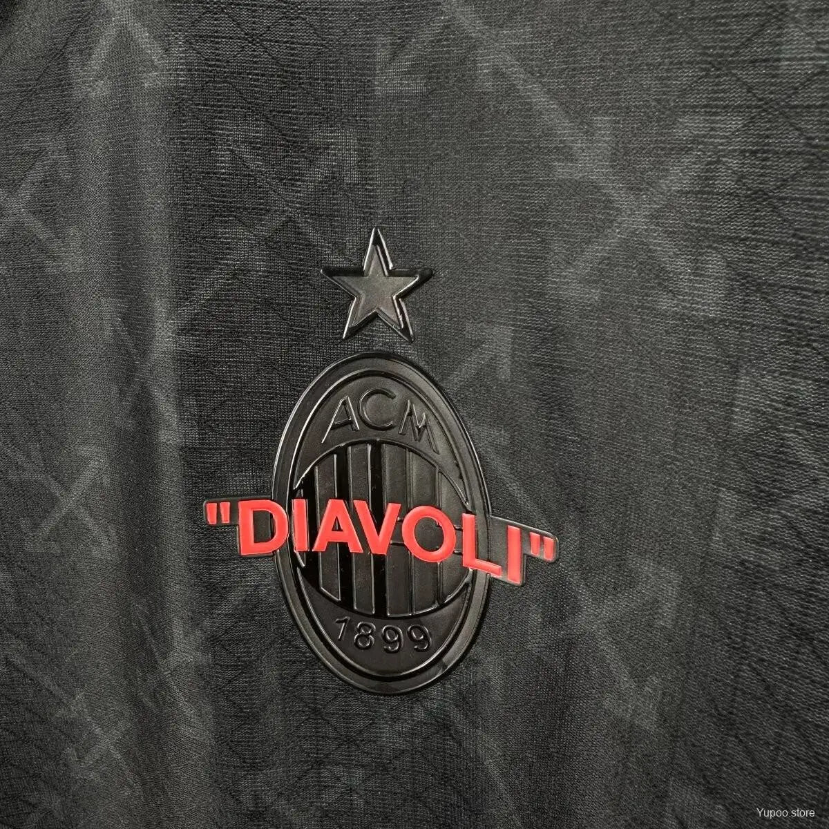 AC Milan Off White Jersey Black Green 2024 Limited