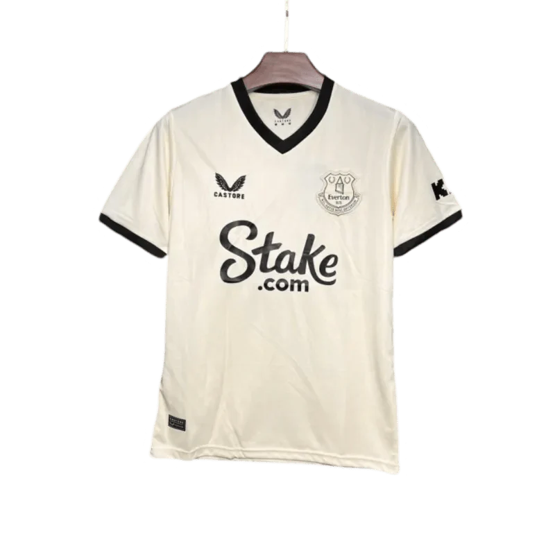 Everton Away Kit 24/25 Fan Version Anthracite Black