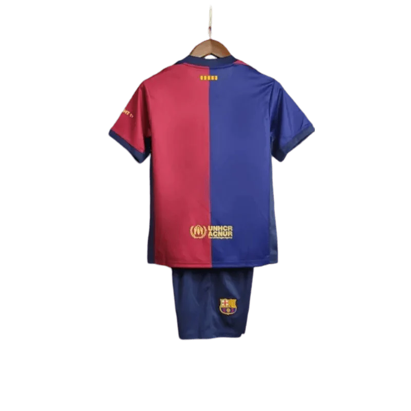 2024/2025 Kids Barcelona Home 125th Anniversary Jersey