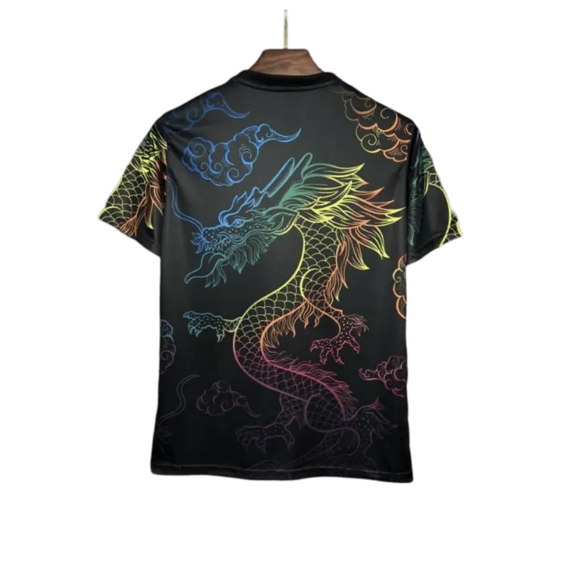 24/25 Los Blancos Black Multi-Color Dragon Special Kit - Fan Version | GOATKITS Store