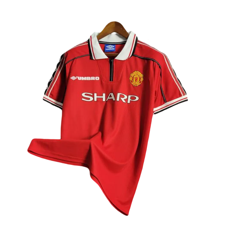 Manchester United 1999 kit - Retro Jersey Home Fan Version