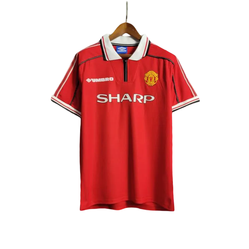 Manchester United 1999 kit - Retro Jersey Home Fan Version