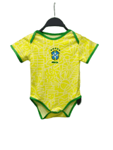 Brazil Infant Home Kit - 2024/2025 Baby Jerseys