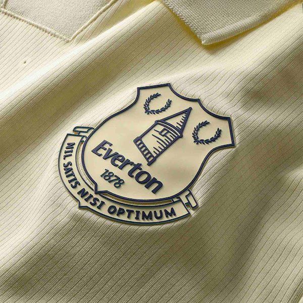 Everton Away Kit 25/26 Fan Version Wax Yellow