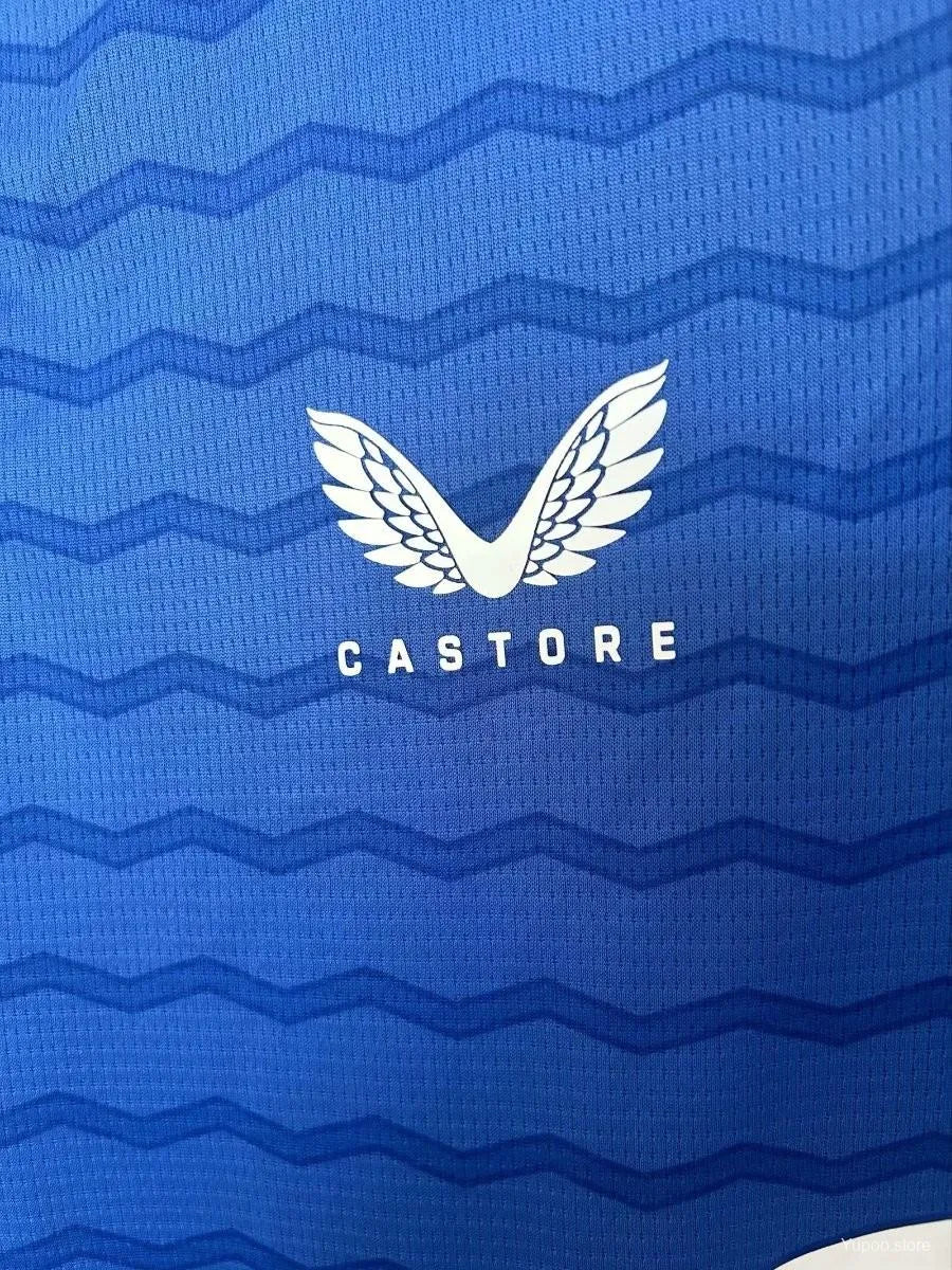 Everton Home Kit 25/26 Fan Version Royal Blue Wave