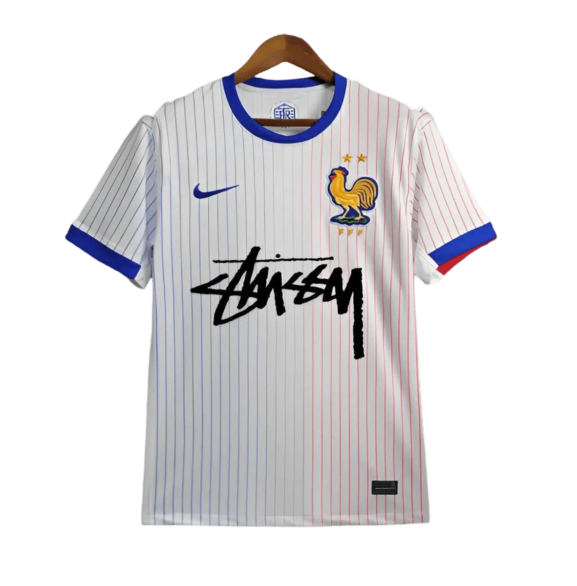 France National Team Jersey - 2024 Limited Edition Stussy Away Fan Version