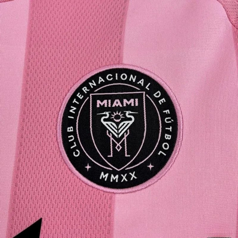 Inter Miami Home Jersey 2025 Euforia Pink Stripes