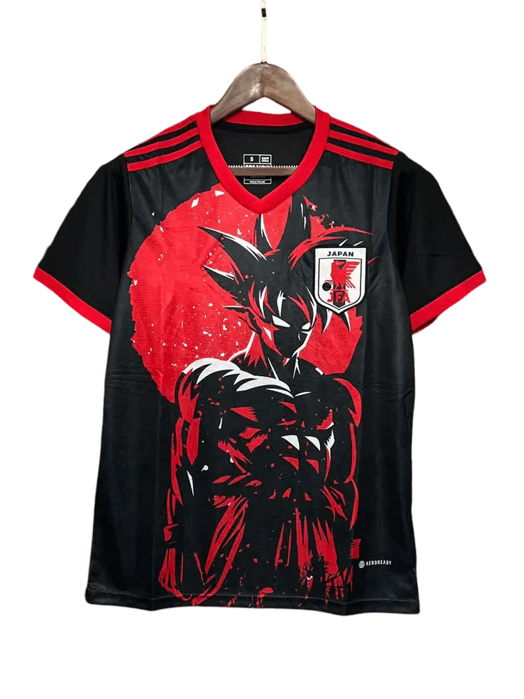 JAPAN Black DBZ GOKU Jersey Limited Edition at Goatkits Store
