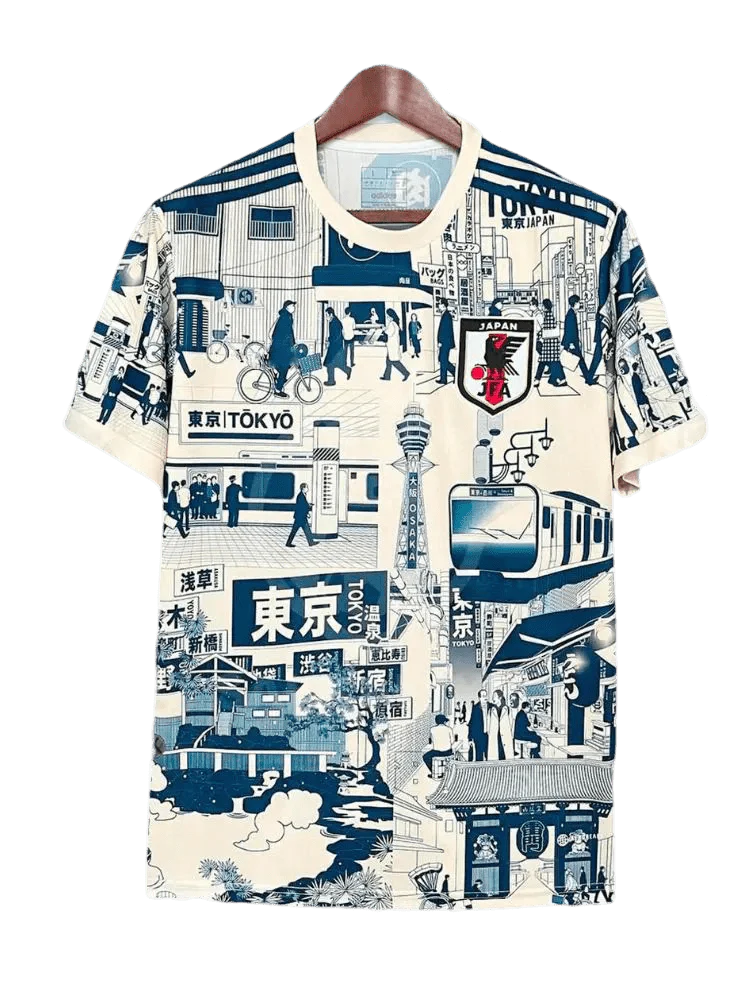 JAPAN Blue TOKYO Jersey Limited Edition - Japan Anime Jersey