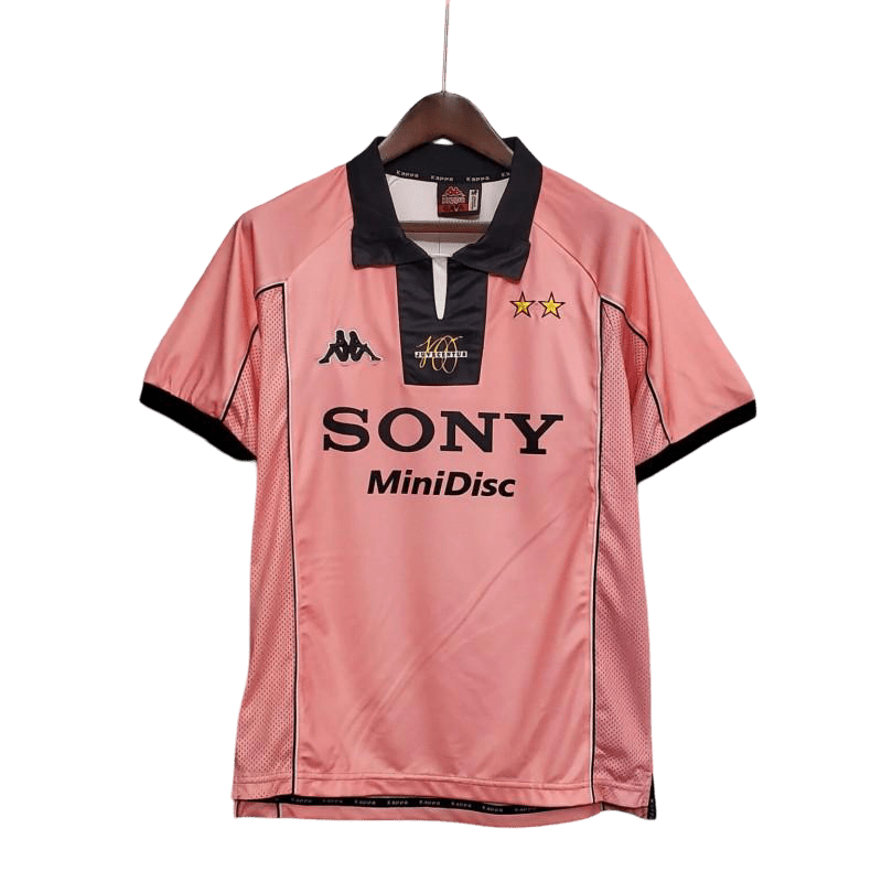 Juventus 1997/1998 Pink Jersey - Retro Jersey Away Fan Version
