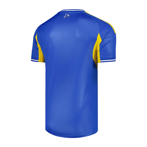 Leeds United Away Kit 25/26 Fan Version Blue Yellow