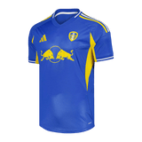 Leeds United Away Kit 25/26 Fan Version Blue Yellow
