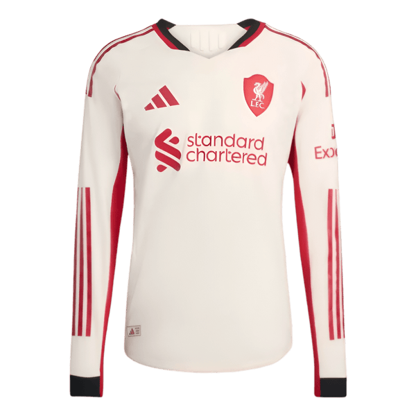 Liverpool Away Kit 2025/26 Long sleeve