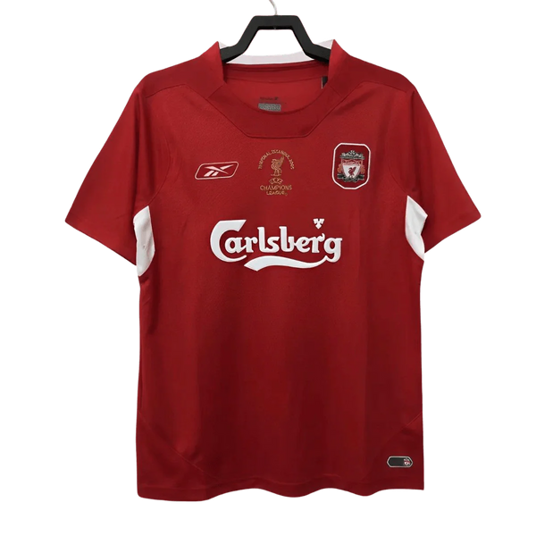 Liverpool FC 2004/2005 Champions League Final - Retro Jersey Home Fan Version