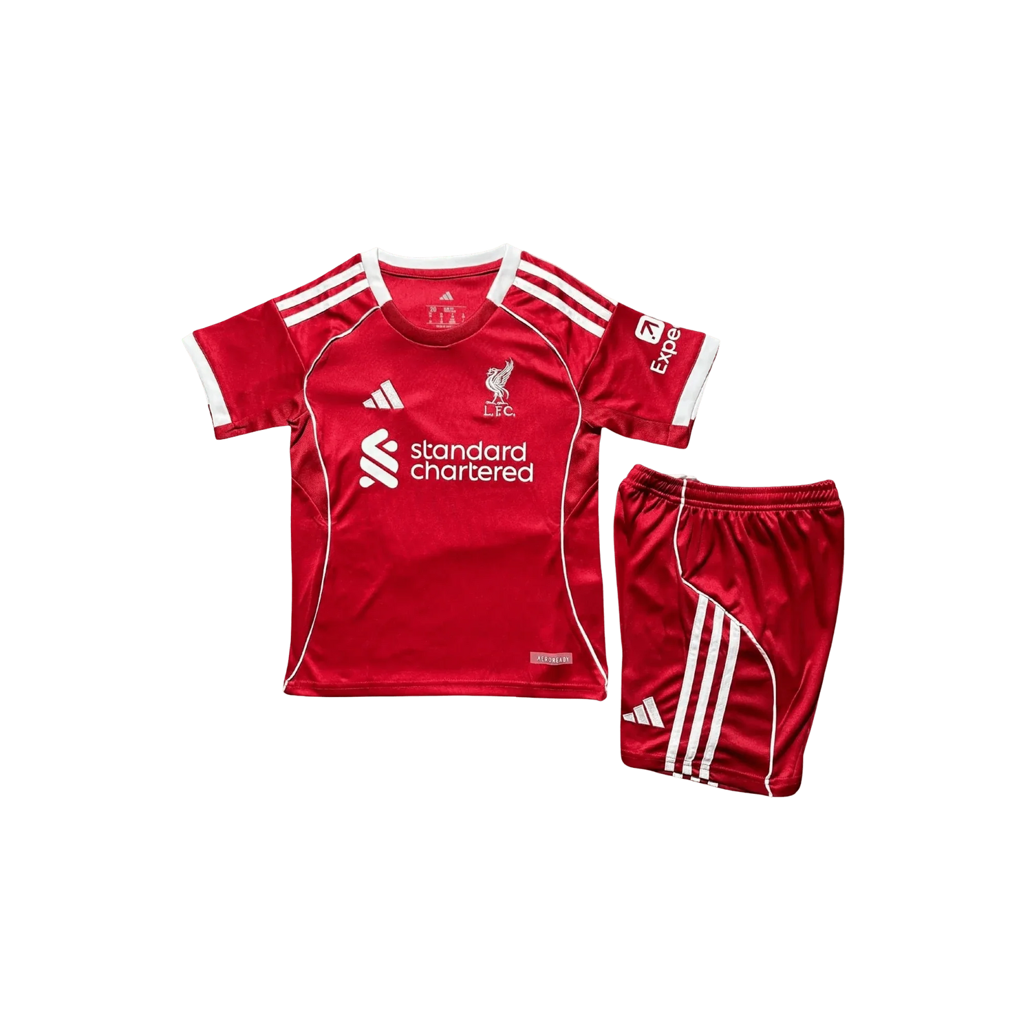 Liverpool Kids Kit - 2025/2026 Home jersey