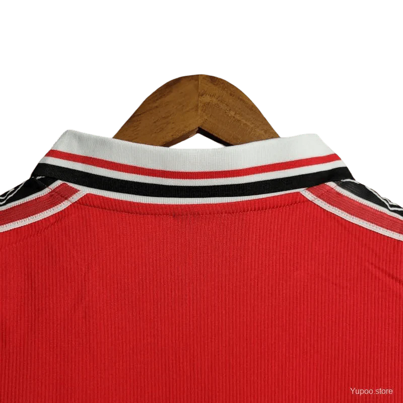 Manchester United 1999 kit - Retro Jersey Home Fan Version