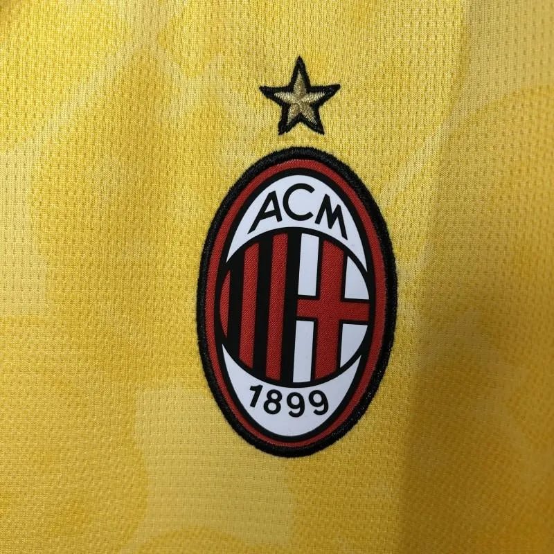 AC Milan Third Kit 2025 Yellow Fan version