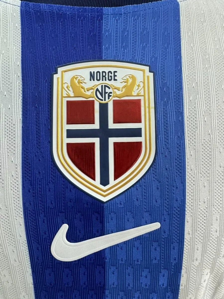 Norway Soccer Jersey - 2024 Home Player Version