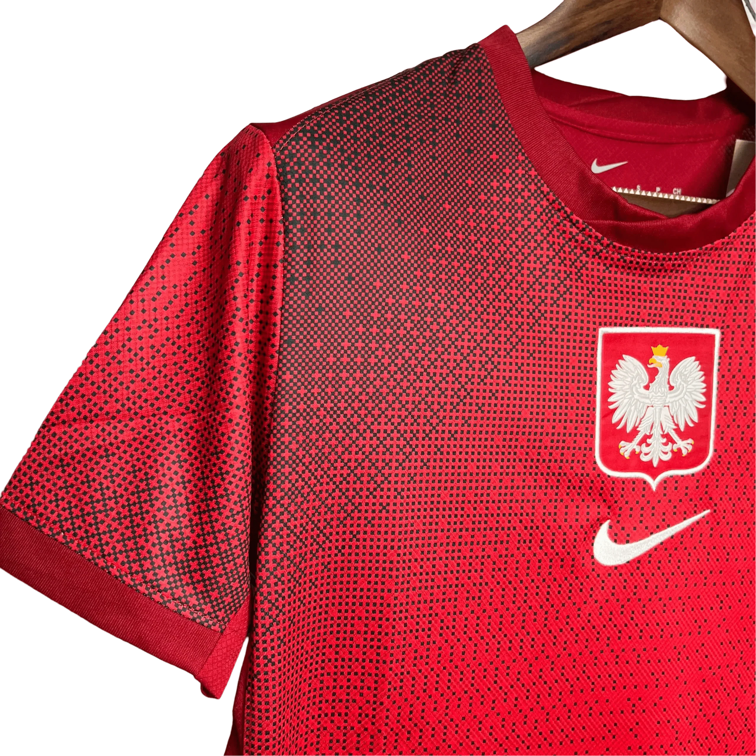 Poland Soccer Jersey - 2024 Away Fan Version
