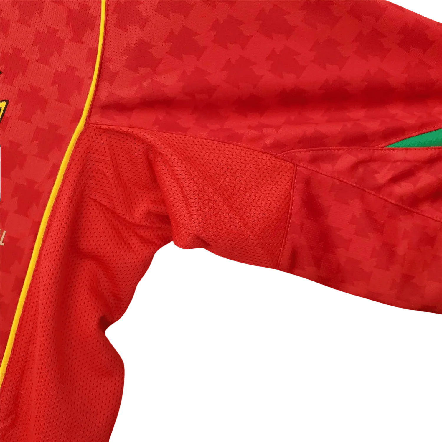 Portugal 2004 kit - Retro Jersey Home Red Fan Version