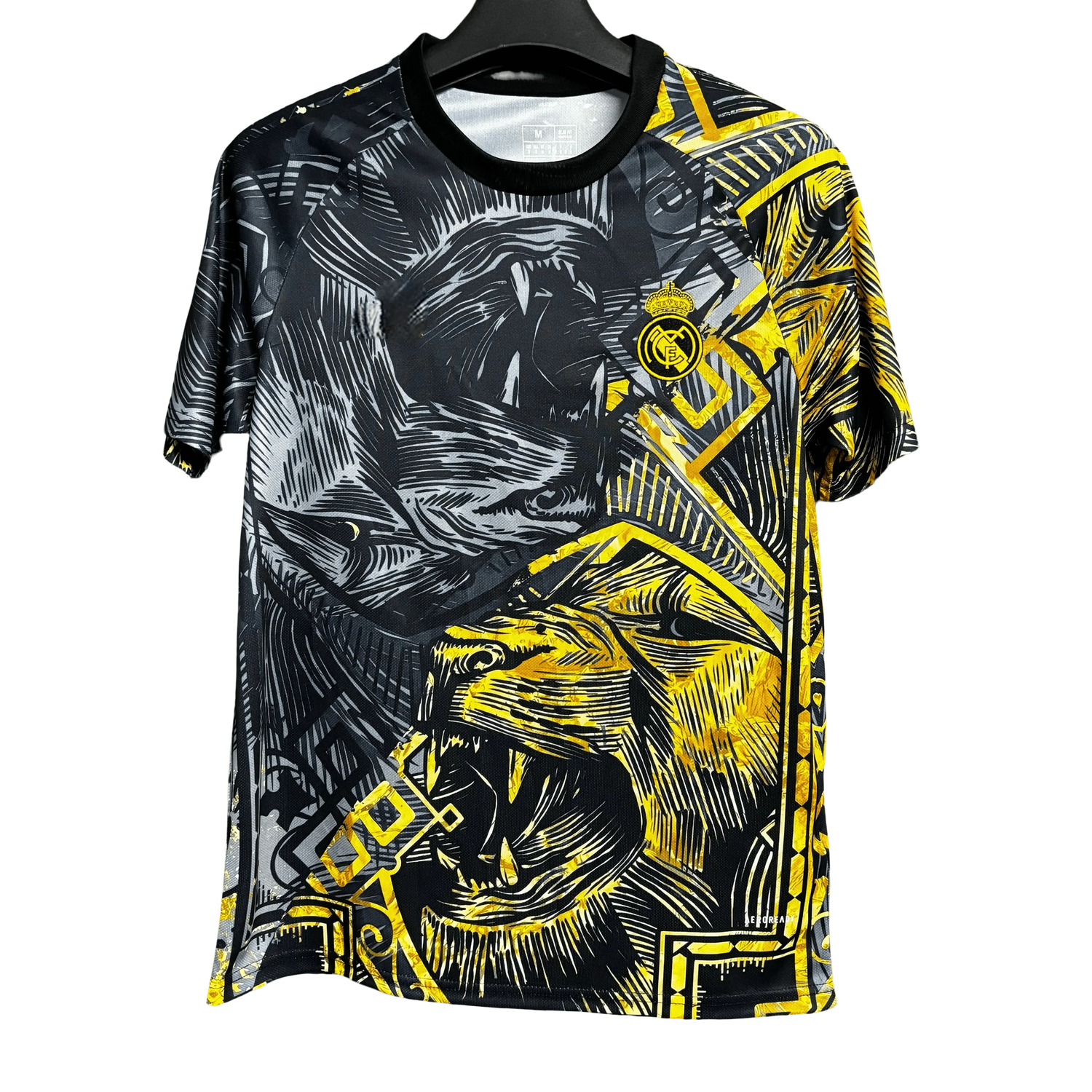 Real Madrid Black & Gold Jersey - 2025/2026 Special Edition Fan Version