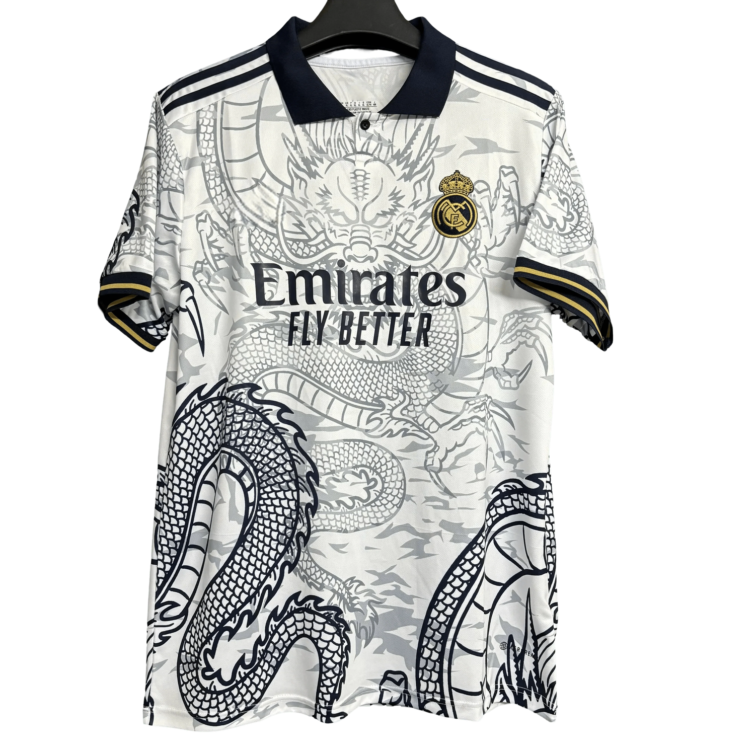 Real Madrid Blue & White Dragon Jersey - 2025/2026 Special Edition Fan Version