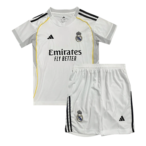 Real Madrid Kids Kit - 2025/2026 Home jersey