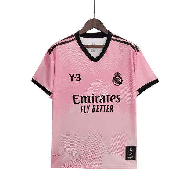 Real Madrid Pink Jersey Y-3 2021/22 Fourth Goalkeeper