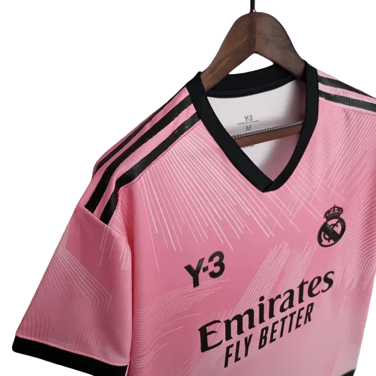 Real Madrid Pink Jersey Y-3 2021/22 Fourth Goalkeeper
