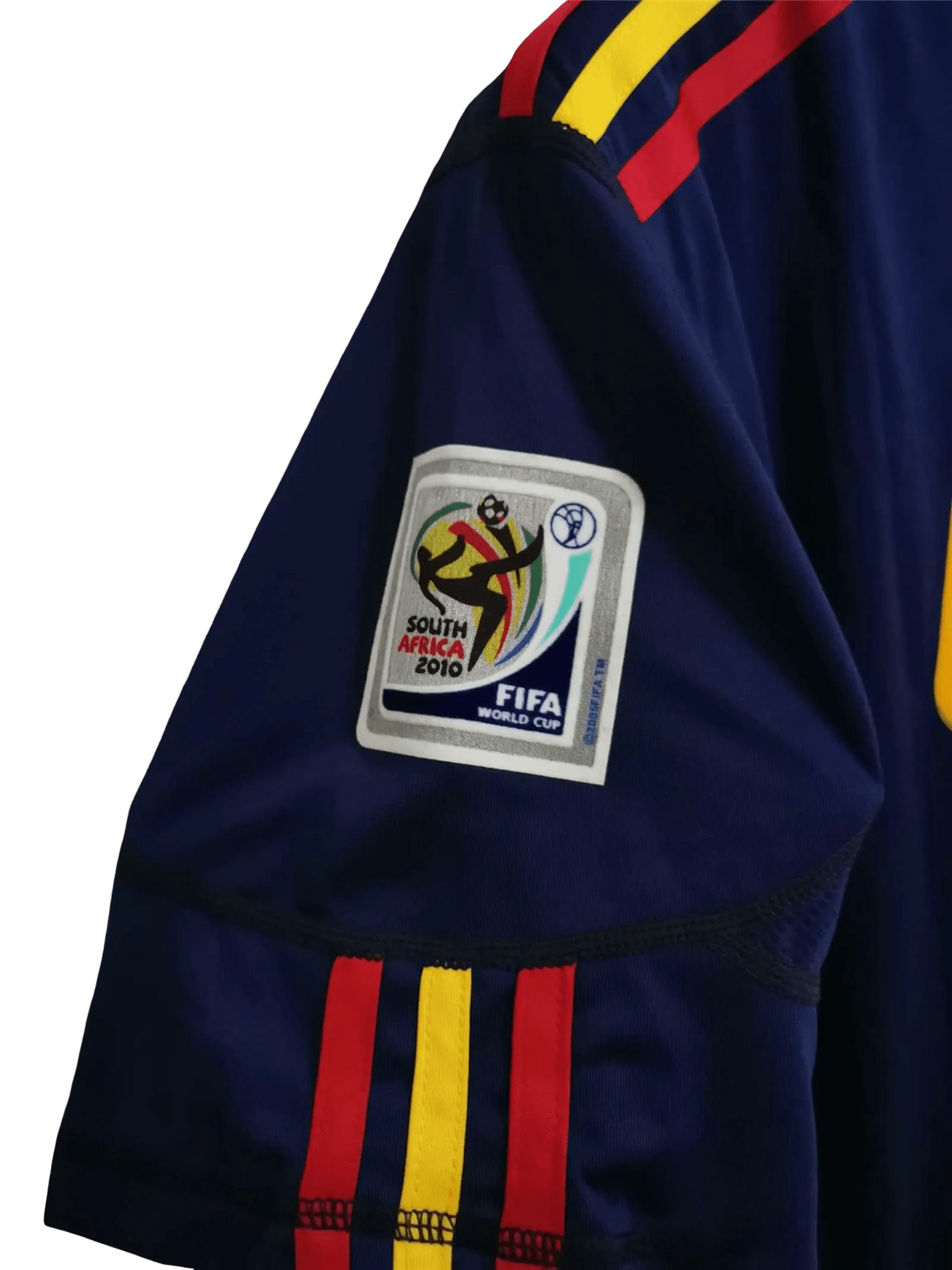 Spain 2010 kit - Retro Jersey World Cup Away Fan Version