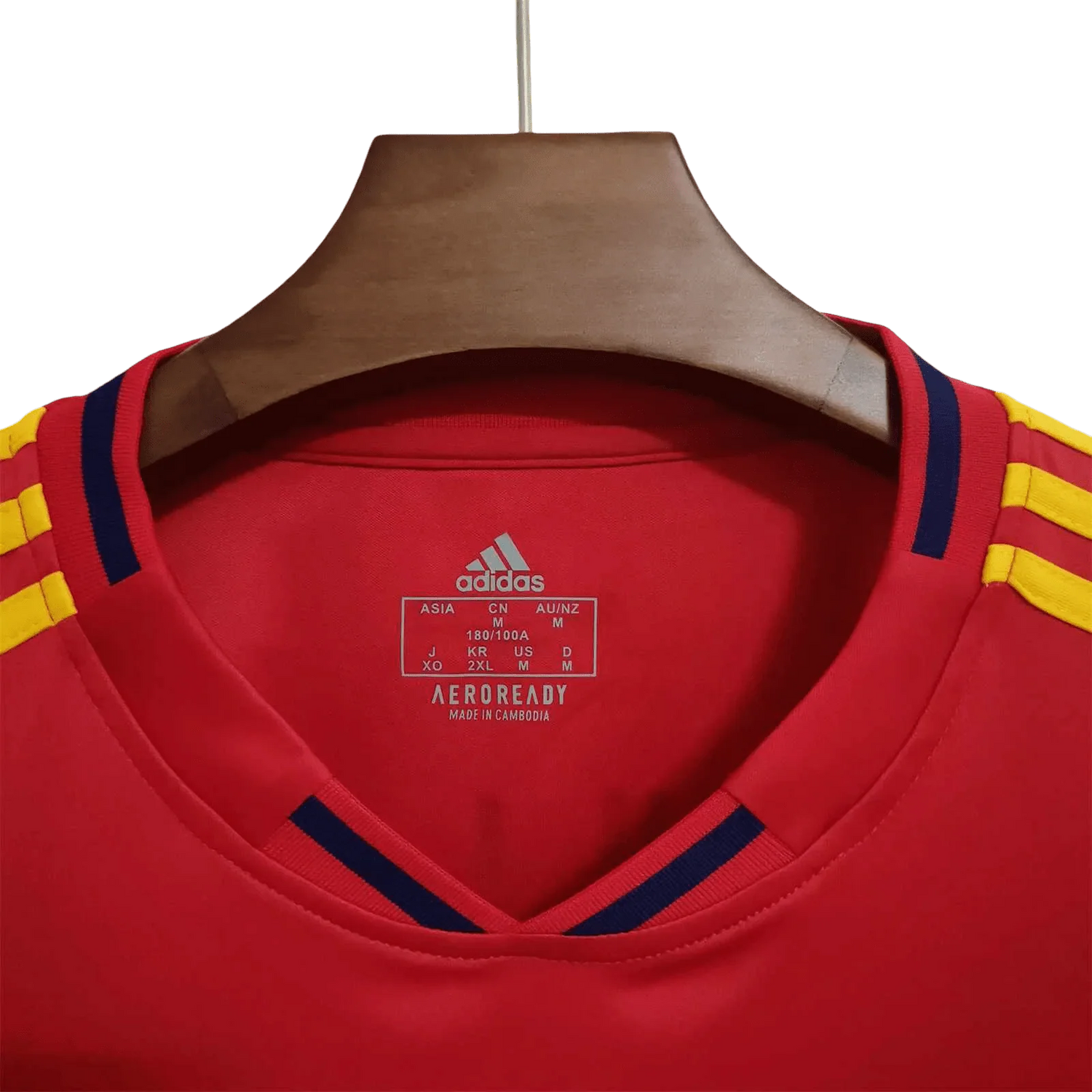 Spain 2010 kit - Retro Jersey World Cup Home Fan Version
