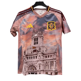 Spain Euro Trophy Plaza Cibeles Soccer Jersey - 2024 Limited Edition Jersey