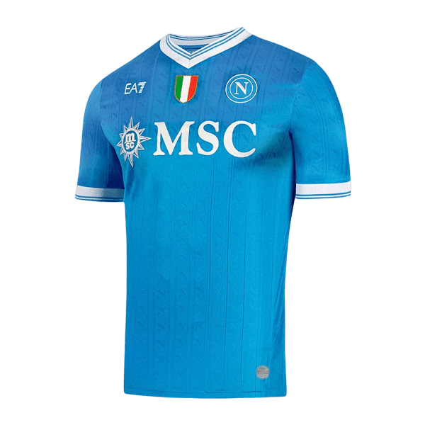 Napoli Jersey Home Fan Version 2025/26 Blue