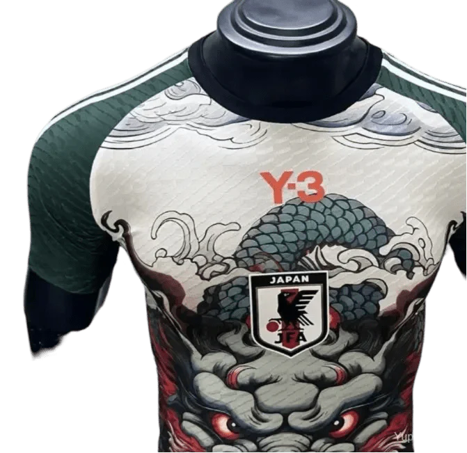 Y-3 Japan Jersey Furious Dragon Limited Edition Soccer Jerseys