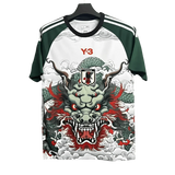 Y3 Japan Jersey Green White Dragon - Japan Anime Jersey